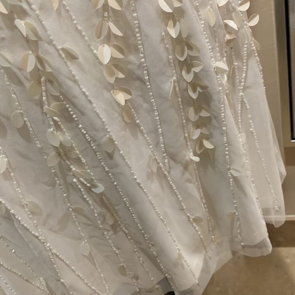 Halter Beaded Blouson Dress - Picture 11 of 13